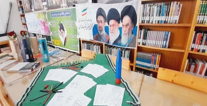 تصاویر/ برگزاری نمایشگاه روایت (قصه آقا) در صالح‌آباد