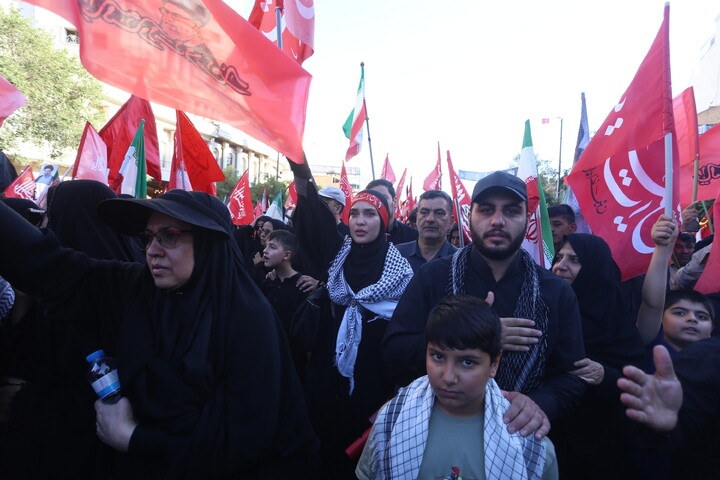 تصاویر/ بدرقه حماسی رهبر شهید انقلاب در مشهد