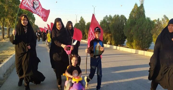 تصاویر/ کاروان عزاداری و خونخواهی رهبر شهید انقلاب در شهر بهار