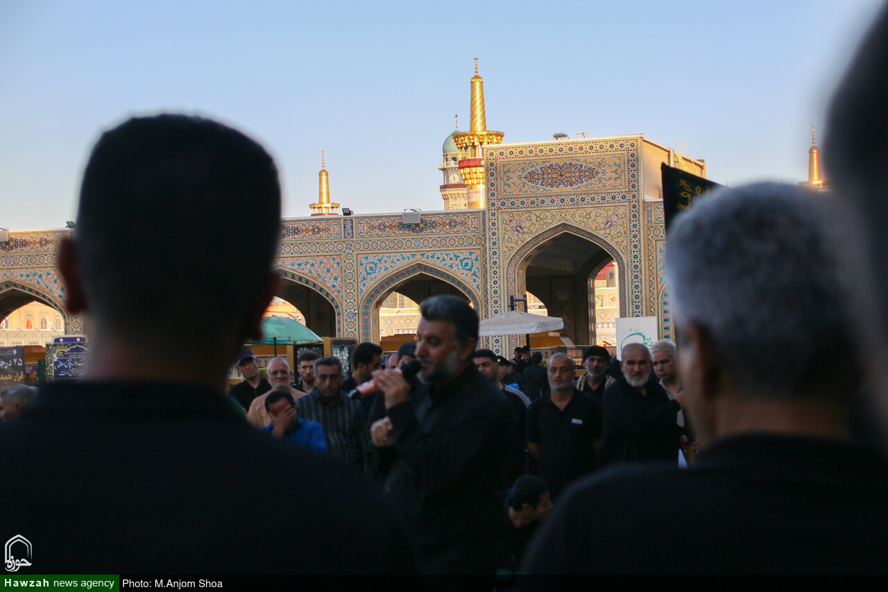 تصاویر/ حال و هوای مشهد مقدس در آستانه مراسم تشییع امام شهید ایران