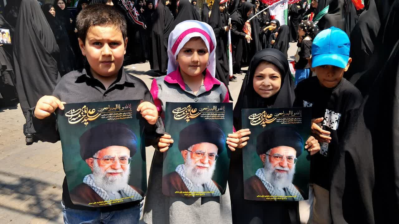 تداوم فعالیت‌های فرهنگی موکب «شجره طیبه» در ایام سوگ و مراسم وداع رهبر شهید