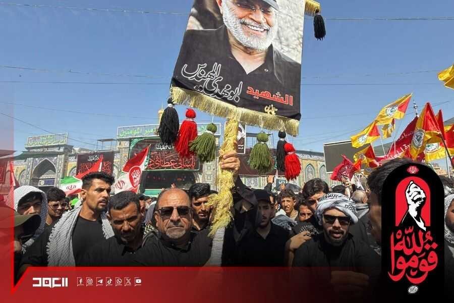 Des millions d’Irakiens participent aux funérailles du Guide martyr, l’Imam Khamenei + Photos