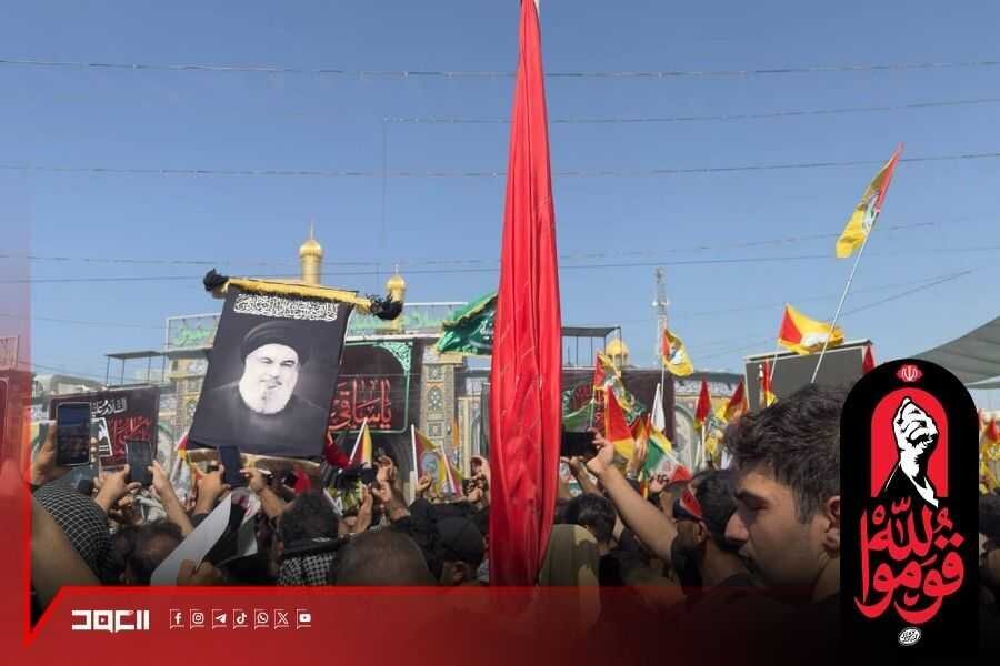 Des millions d’Irakiens participent aux funérailles du Guide martyr, l’Imam Khamenei + Photos