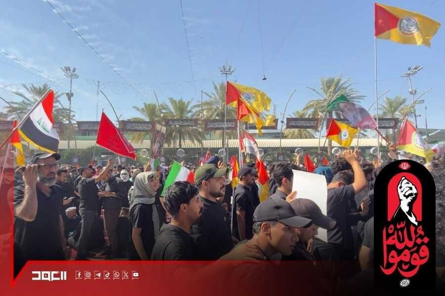 Des millions d’Irakiens participent aux funérailles du Guide martyr, l’Imam Khamenei + Photos