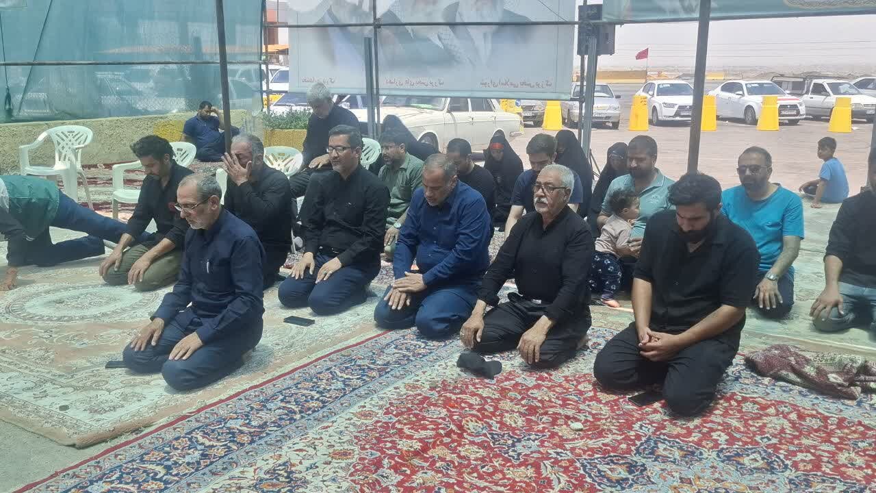 تداوم خدمت‌رسانی موکب «باب الحوایج برزک »درششمین روز فعالیت/پذیرایی روستائیان آزران از 3 هزار زائر+تصاویر وفیلم