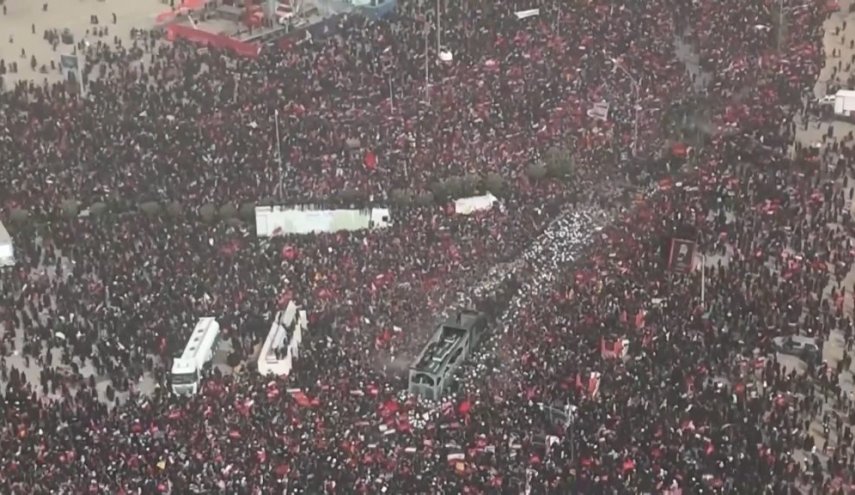 أكبر مراسم التشييع في العالم.. أكثر من 40 مليونًا شيعوا الإمام الخامنئي