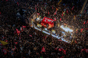 Photos/Karbala en deuil : L’ultime hommage au Grand Ayatollah martyr Sayyid Ali Khamenei