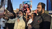 انجمنِ شرعی شیعیان کے تحت رہبرِ شہید کے لیے مجلسِ وداع کا انعقاد: شیعہ سنی علماء کی شرکت اور خطاب