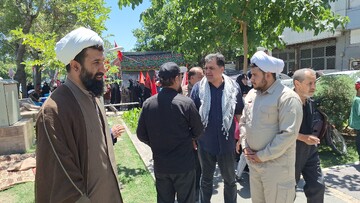 برپایی ۳۰ موکب در مشهد مقدس؛ تجلی وفاداری زاگرس‌نشینان در بدرقه قائد امت + تصاویر
