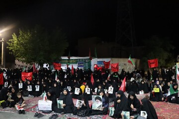 تصاویر/ جلوه‌هایی از موج ۱۳۱ اجتماع مردمی در تکاب