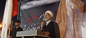 تصاویر / مراسم عزاداری در شام غریبان قائد شهید انقلاب در خرم دره