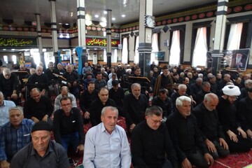 تصاویر/ اقامه نماز جمعه شهرستان چهاربرج