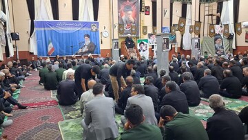 تصاویر/ مراسم سوگواری شهید آیت‌الله العظمی الامام سید علی خامنه‌ای (ره) در شهرستان چهاربرج