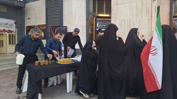 تصاویر/ برپایی موکب در مسیر کاروان جاماندگان تشییع رهبر شهید (ره) در بابلسر