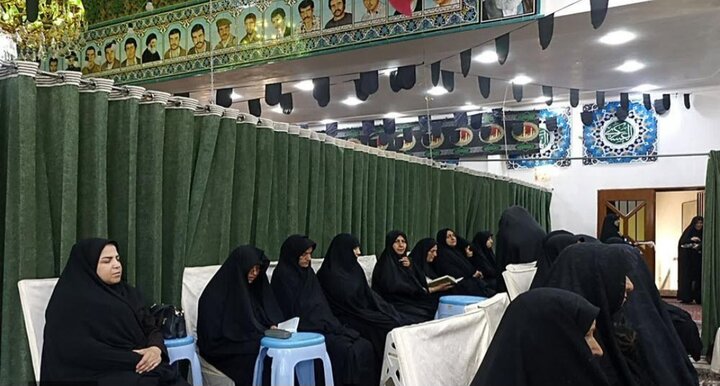 تصاویر/ برگزاری مراسم ختم قرآن و عزاداری رهبر شهید انقلاب در بهار