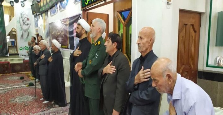 تصاویر/ برگزاری مراسم ختم قرآن و عزاداری رهبر شهید انقلاب در بهار