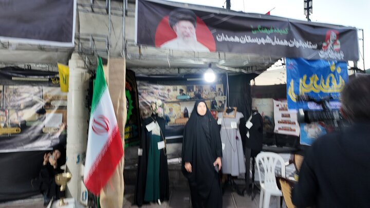 تصاویر/ میدان امام خمینی(ره) جلوه‌گاه خدمت عاشقانه موکب‌ها در بدرقه امام شهید