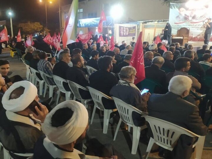 تصاویر/ مراسم شام غریبان امام شهید در فامنین