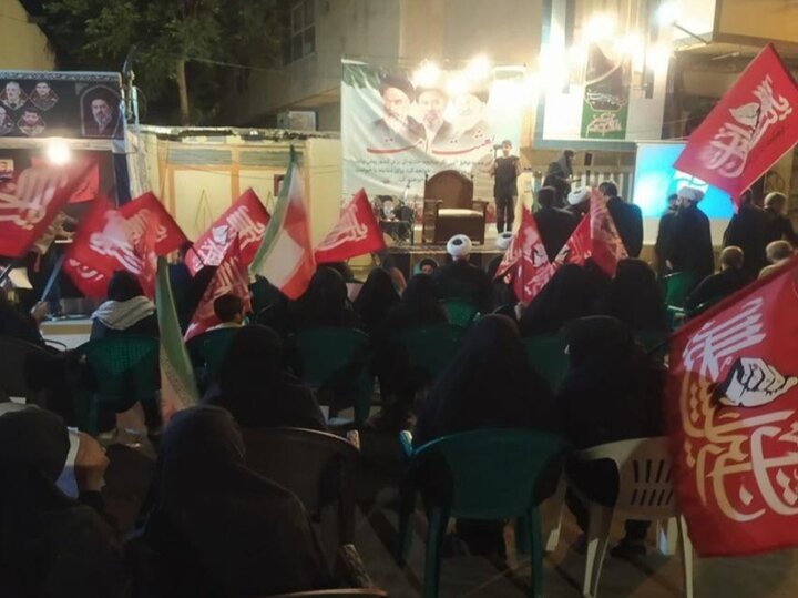 تصاویر/ مراسم شام غریبان امام شهید در فامنین