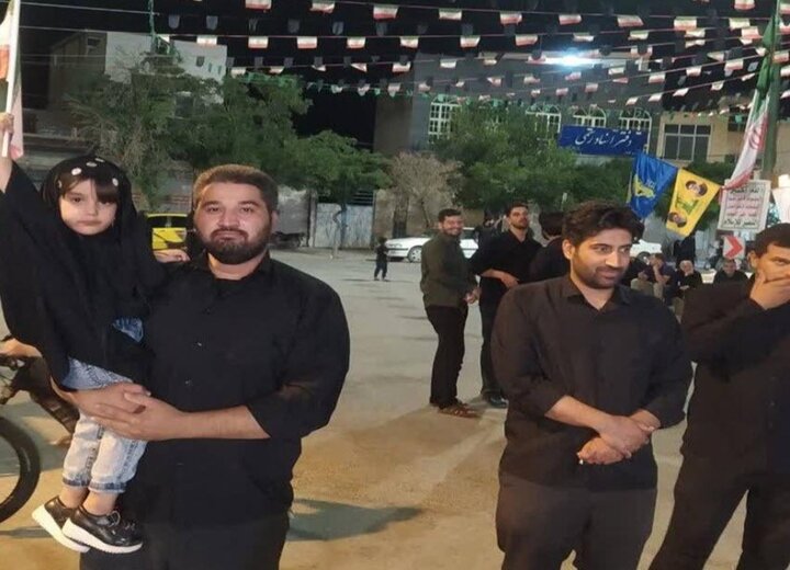 تصاویر/ مراسم شام غریبان امام شهید در فامنین
