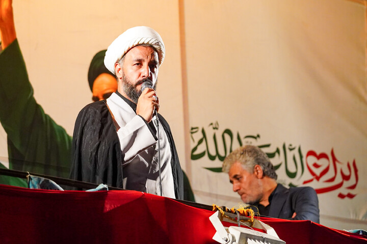 تصاویر/ فریاد خونخواهی رهبر شهید توسط مردم شریف نیروگاه قم