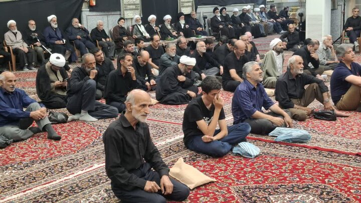 تصاویر/ مراسم بزرگداشت « قائد امت »، حضرت آیت الله العظمی شهید امام خامنه ای رضوان الله علیه درمسجد جامع حبیب بن موسی کاظم