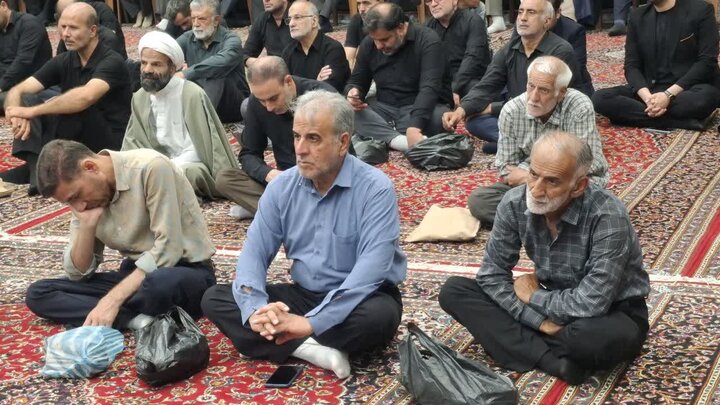 تصاویر/ مراسم بزرگداشت « قائد امت »، حضرت آیت الله العظمی شهید امام خامنه ای رضوان الله علیه درمسجد جامع حبیب بن موسی کاظم