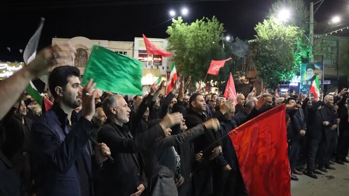 تصاویر/ صد و سی و یکمین موج از اجتماعات شبانه سراسری در چالدران