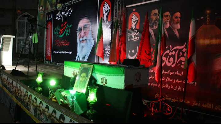 تصاویر/ مراسم بزرگداشت رهبر شهید انقلاب در ماکو