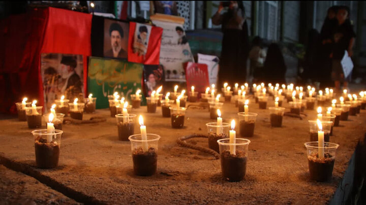 تصاویر/ مراسم بزرگداشت رهبر شهید انقلاب در ماکو
