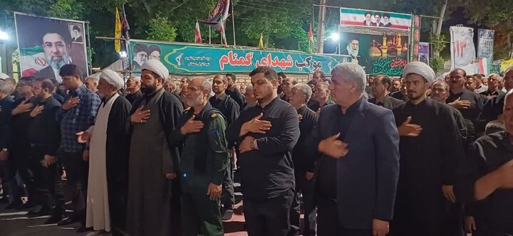 تصاویر/ مراسم سوگواری «آقای شهید ایران» در شهرستان چایپاره