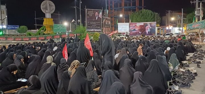 تصاویر/ مراسم سوگواری «آقای شهید ایران» در شهرستان چایپاره