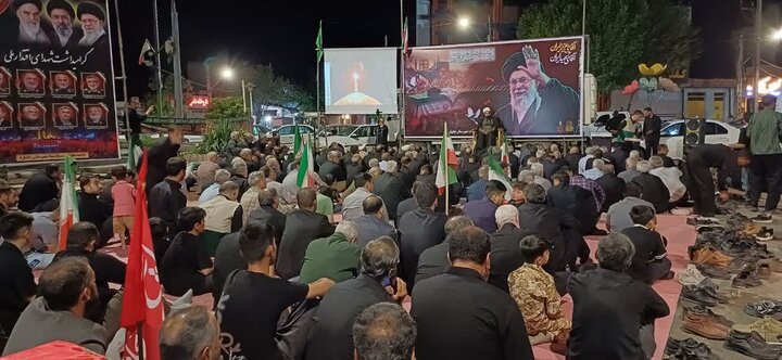 تصاویر/ مراسم سوگواری «آقای شهید ایران» در شهرستان چایپاره