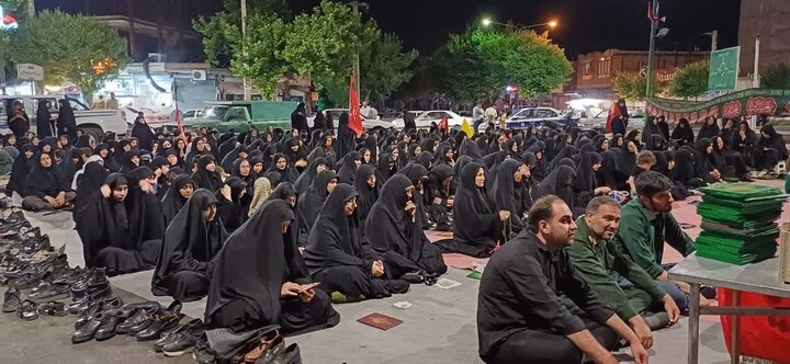 تصاویر/ مراسم سوگواری «آقای شهید ایران» در شهرستان چایپاره
