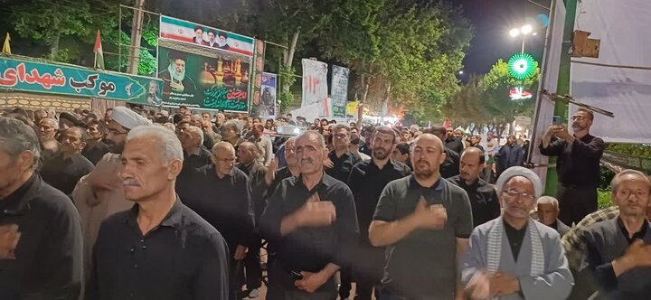 تصاویر/ مراسم سوگواری «آقای شهید ایران» در شهرستان چایپاره