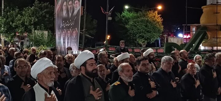 تصاویر/ مراسم سوگواری «آقای شهید ایران» در شهرستان چایپاره