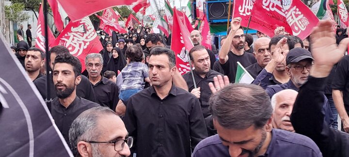 تصاویر/ راهپیمایی جاماندگان از تشییع رهبر شهید (ره) در فریدونکنار