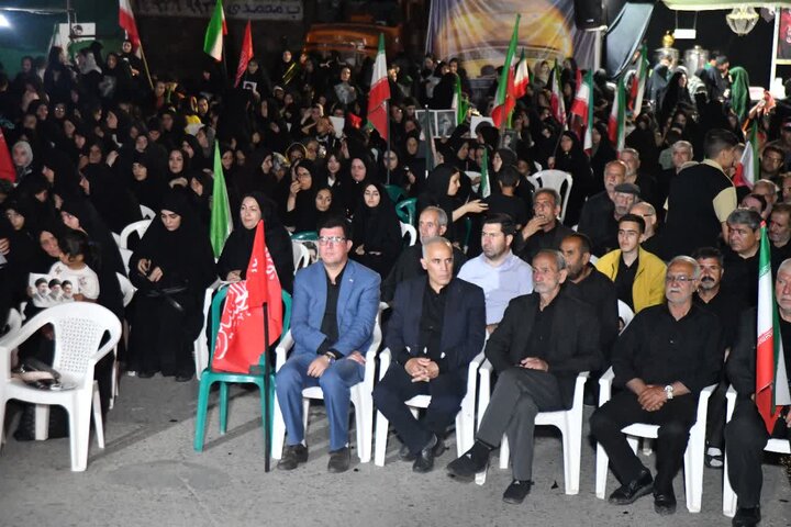 تصاویر/ تجمع و عزاداری بر قائد امام امت رهبر شهید در شوط