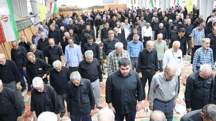 تصاویر / مراسم بزرگداشت امام شهید حضرت آیت الله العظمی خامنه ای در شهرستان مرند