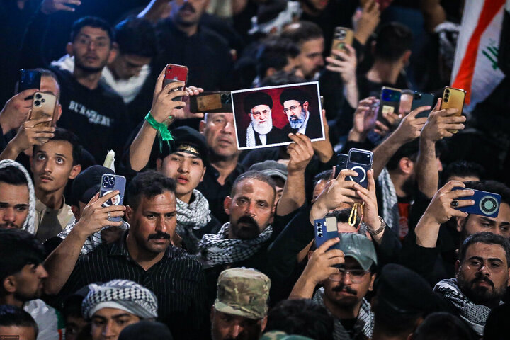 Photos/Karbala en deuil : L’ultime hommage au Grand Ayatollah martyr Sayyid Ali Khamenei