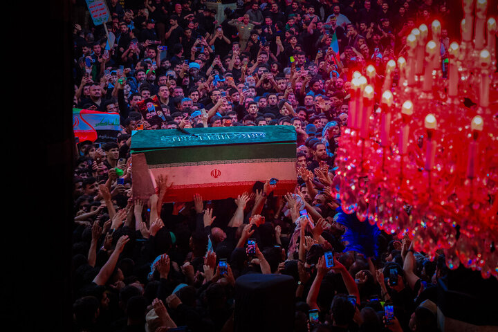 Photos/Karbala en deuil : L’ultime hommage au Grand Ayatollah martyr Sayyid Ali Khamenei