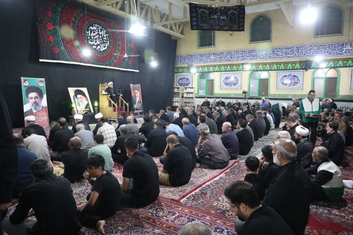 تصاویر/ مراسم عزای حضرت آیت‌الله‌العظمی شهیدسیدعلی حسینی خامنه‌ای(ره) در سمنان