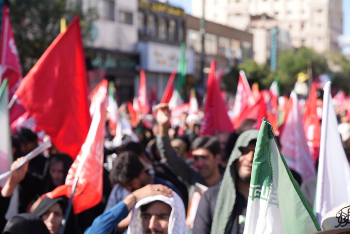تصاویر |عرض ارادت امت به شهید قائد امت در مشهد