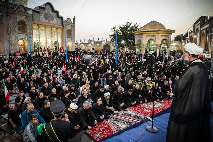 حوزه / مراسم گرامیداشت قائد شهید در قزوین برگزار شد