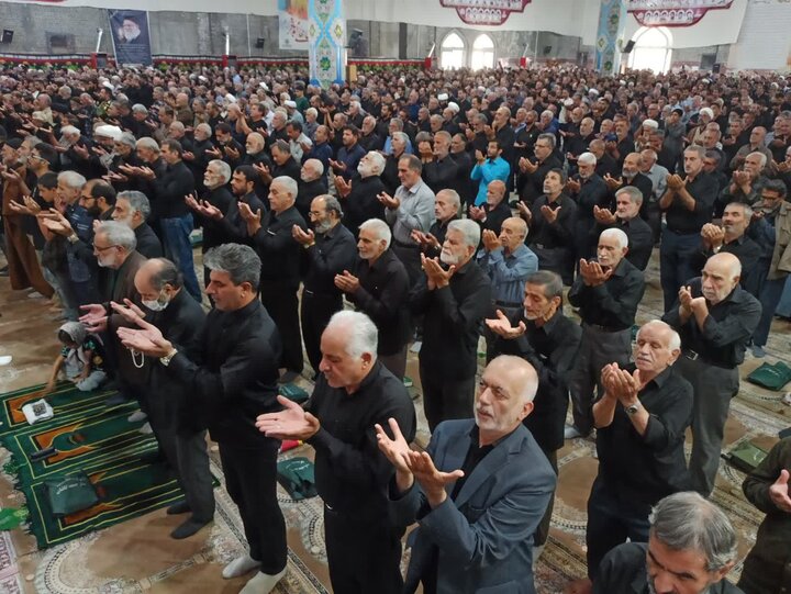 تصاویر/ نماز عبادی سیاسی جمعه کاشان