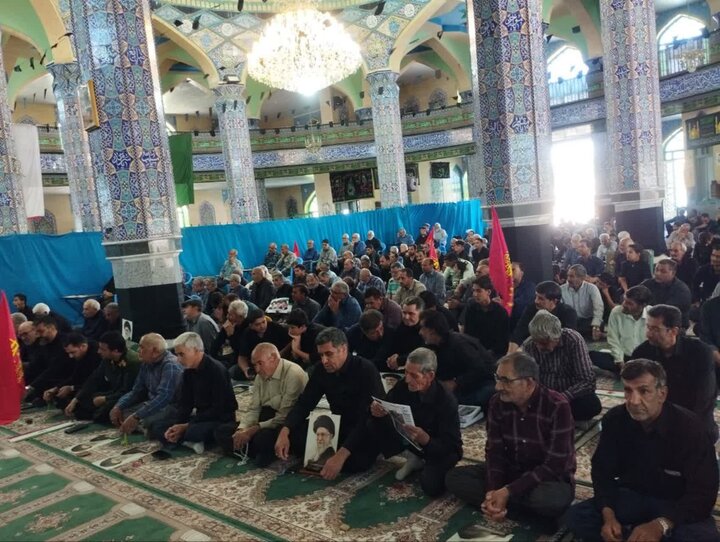 تصاویر/ اقامه نمازجمعه شهر کوهبنان
