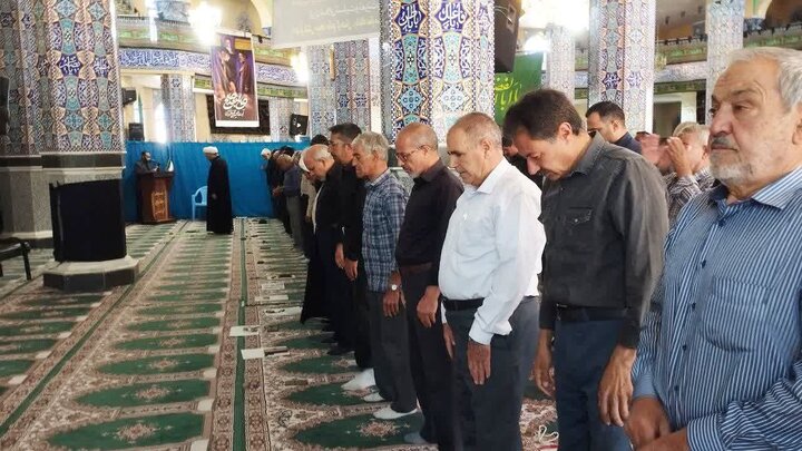 تصاویر/ اقامه نمازجمعه شهر کوهبنان