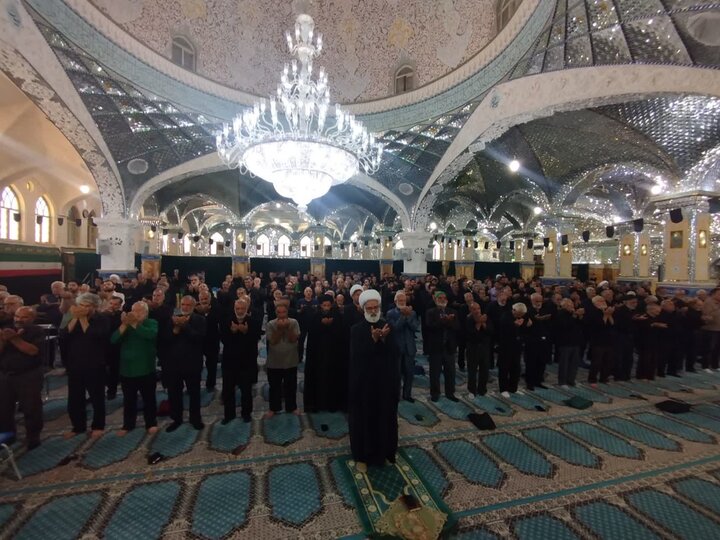 تصاویر/ نمازعبادی سیاسی جمعه مشهداردهال کاشان