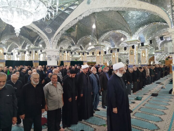 تصاویر/ نمازعبادی سیاسی جمعه مشهداردهال کاشان