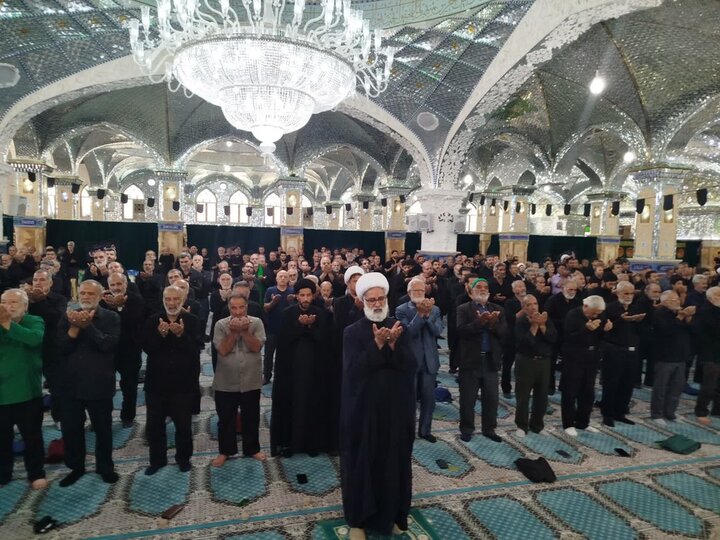 تصاویر/ نمازعبادی سیاسی جمعه مشهداردهال کاشان